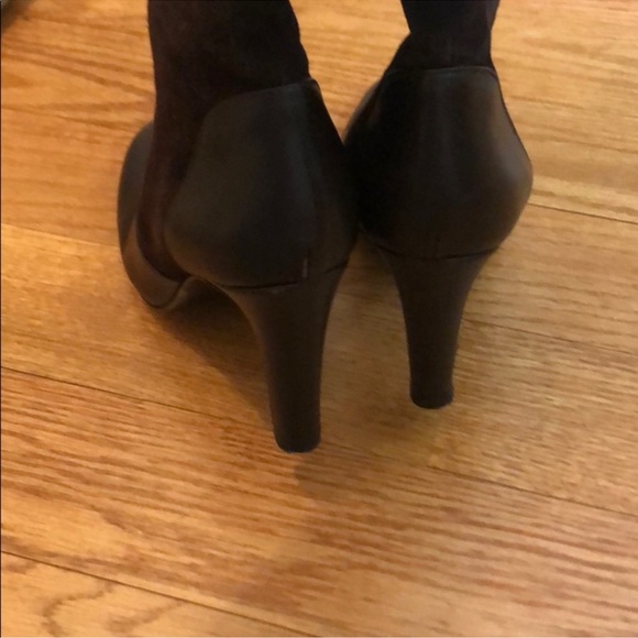 J. Crew Brown Heeled Knee Length Suede Boots - Picture 7 of 11